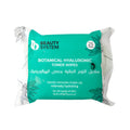 Beauty System Make Up Remover Wipes 25pc With Hyaluronic Acid