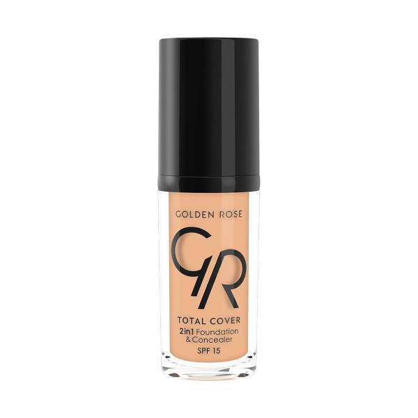 Golden rose foundation and concealer total cover 2 in 1 07