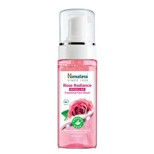 Himalaya foaming face wash 150ml rose radiance micellar