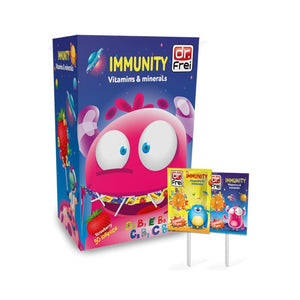 Dr Frei Lollipops Immunity Vitamins & Minerals 50 Pcs