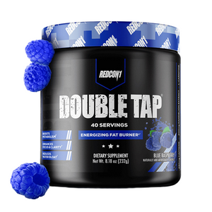 Redcon1 Double Tap حارق دهون Blue Raspberry - 30 جرعة