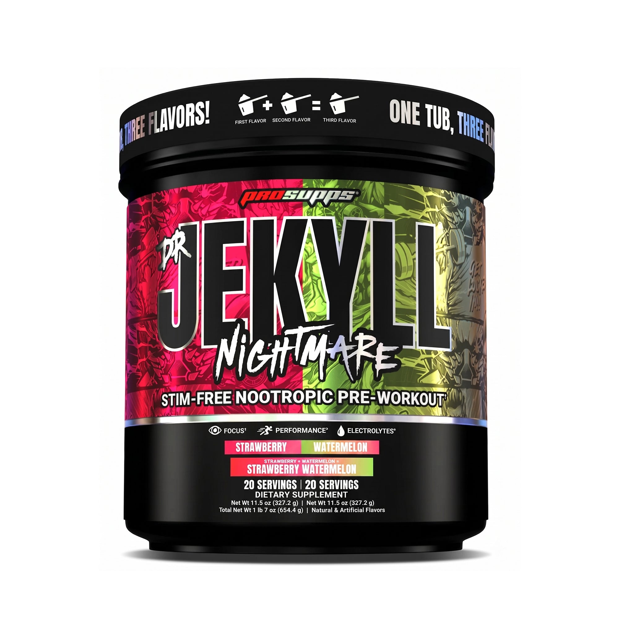Prosupps Dr. Jekyll Nightmare Strawberry Watermelon