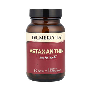 Dr. Mercola أستاكسانثين عضوي 12 ملغ - 90 كبسولة