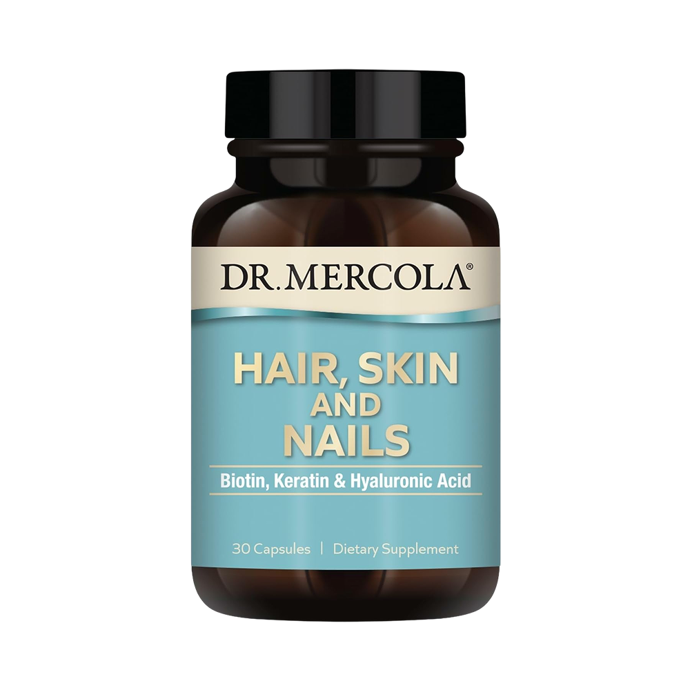 Dr. Mercola للشعر والبشرة والأظافر - 30 كبسولة