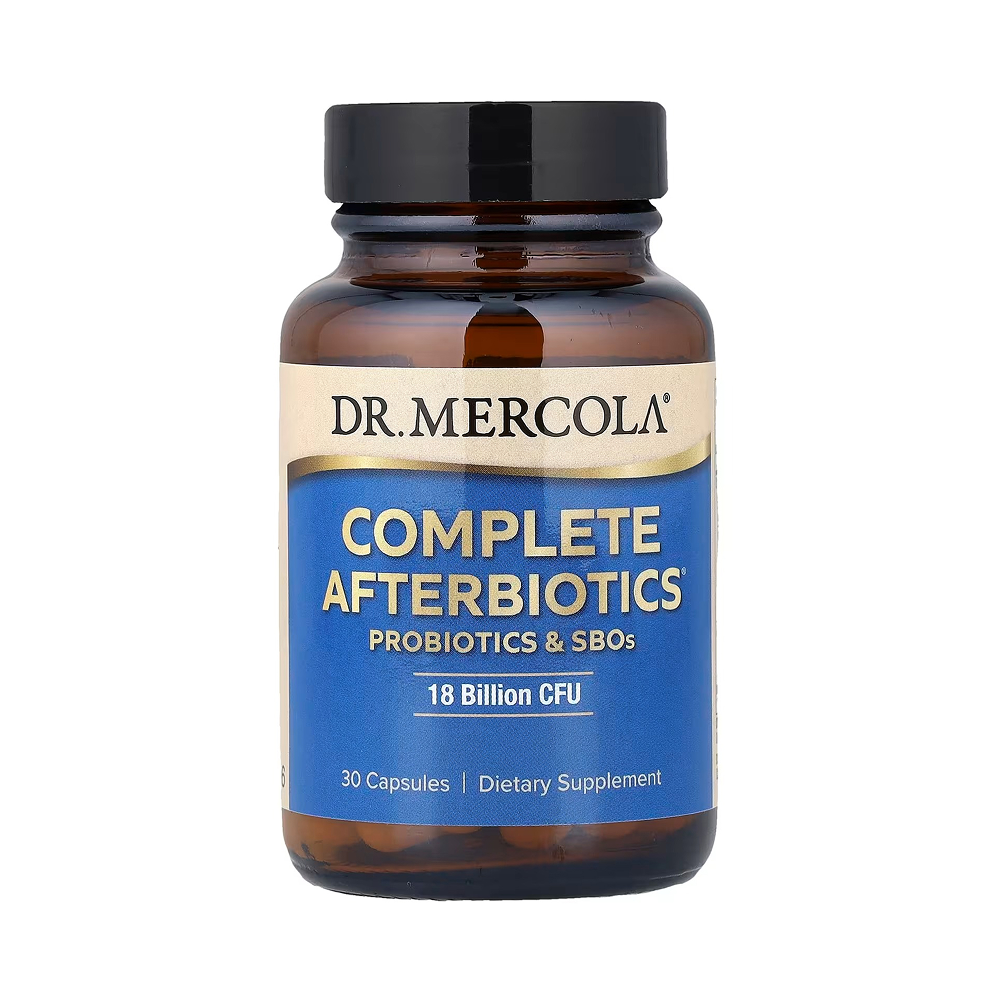 Dr. Mercola كومبليت أفتربيوتكس، 18 مليار وحدة تشكيل مستعمرة - 30 كبسولة