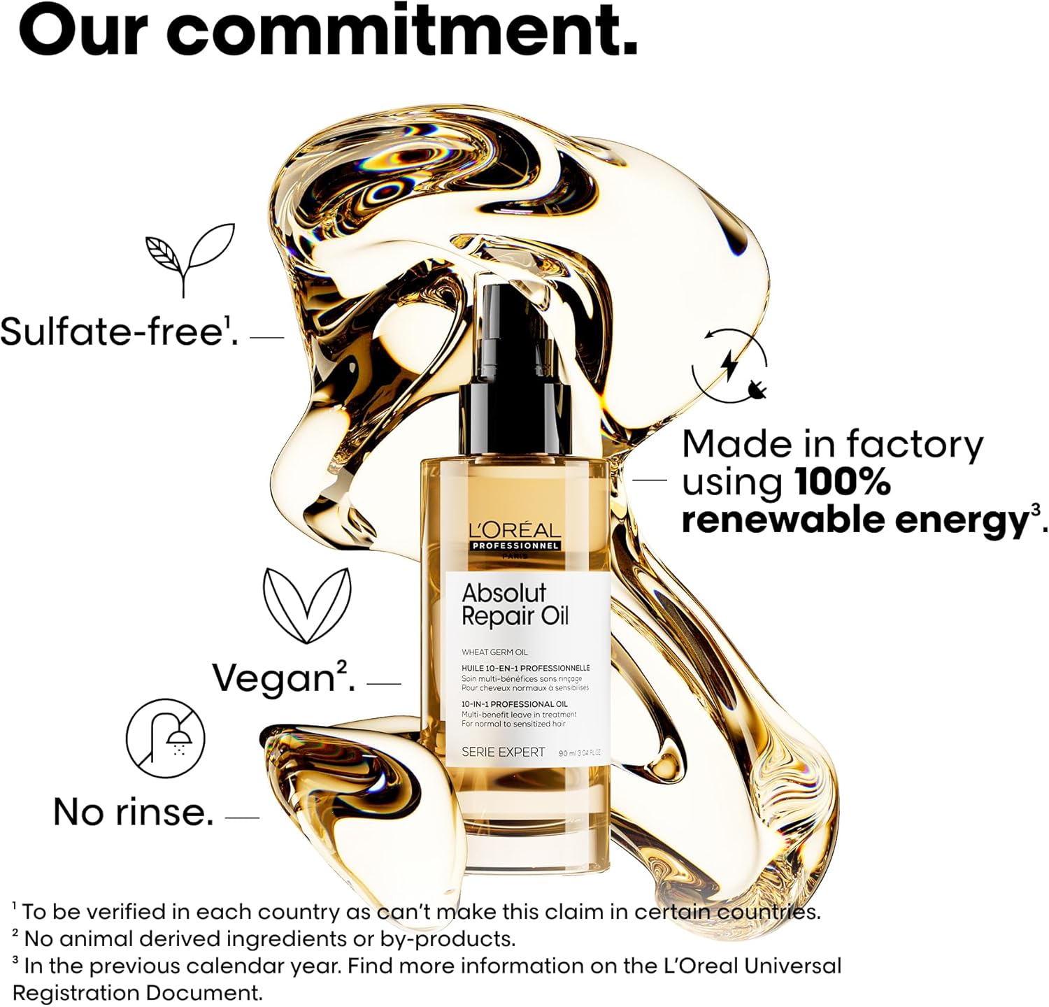 L'Oréal Professionnel hair oil 90ml absolute repair