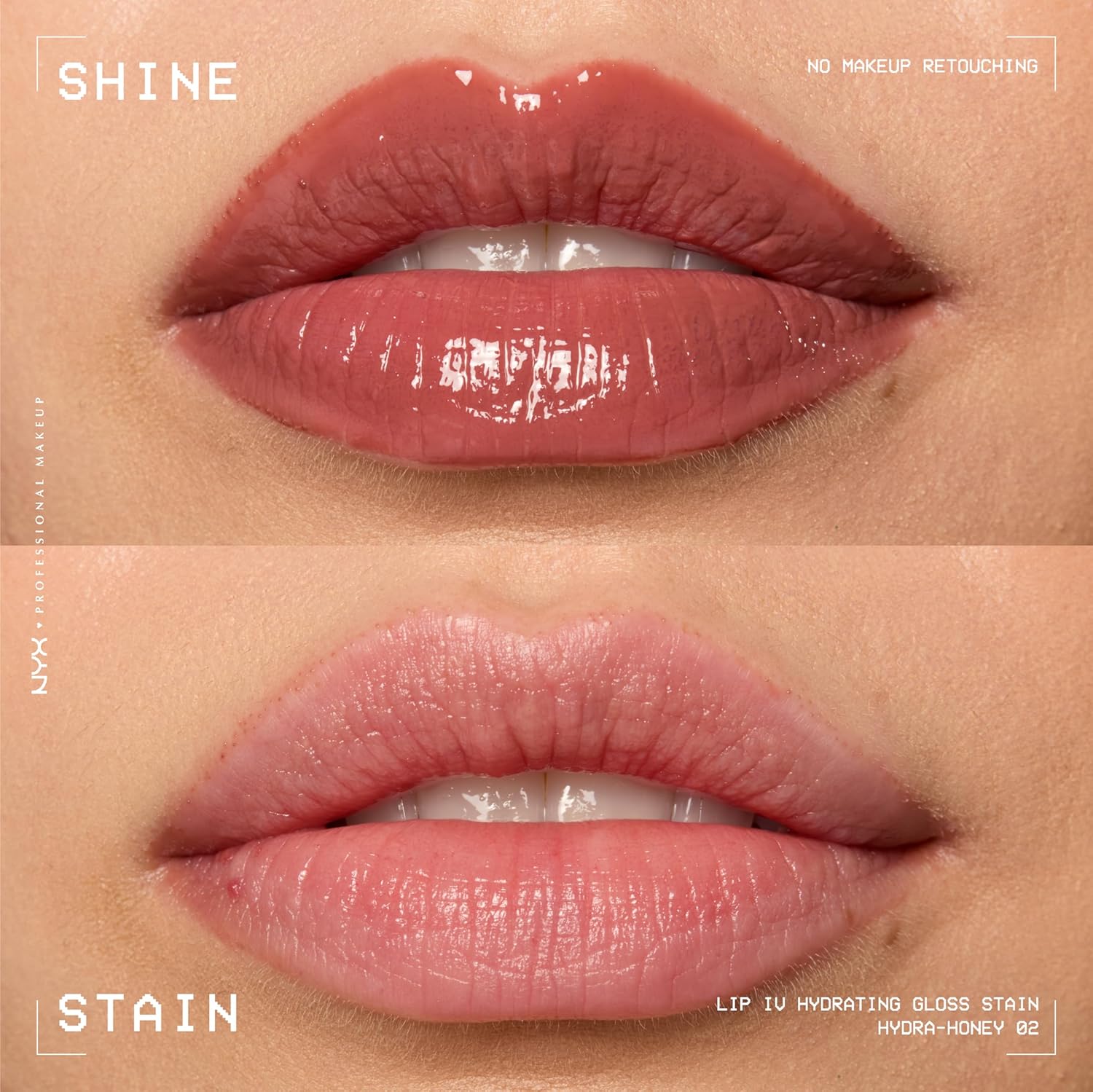NYX Lip Gloss IV 02 Hydra Honey Moisturizer