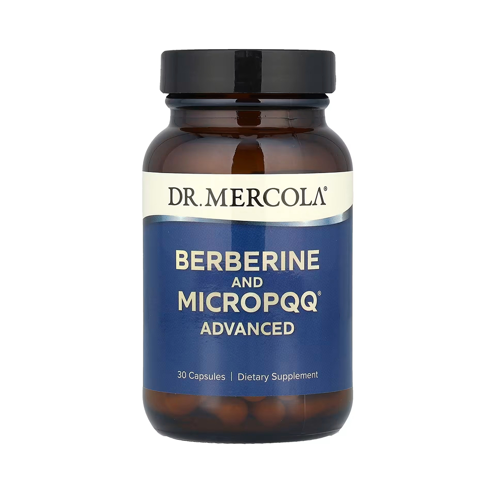 Dr. Mercola بيربيرين و MicroPQQ متقدم - 30 كبسولة