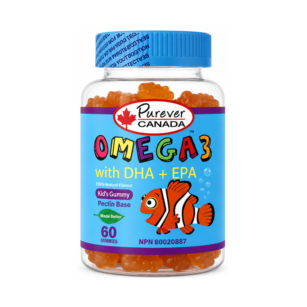 Purever Canada Kids Omega-3, 60 Gummies