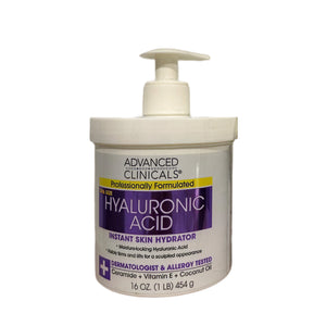 Advanced Clinicals Hyaluronic Acid Moisturizer – Hydrating Face Cream