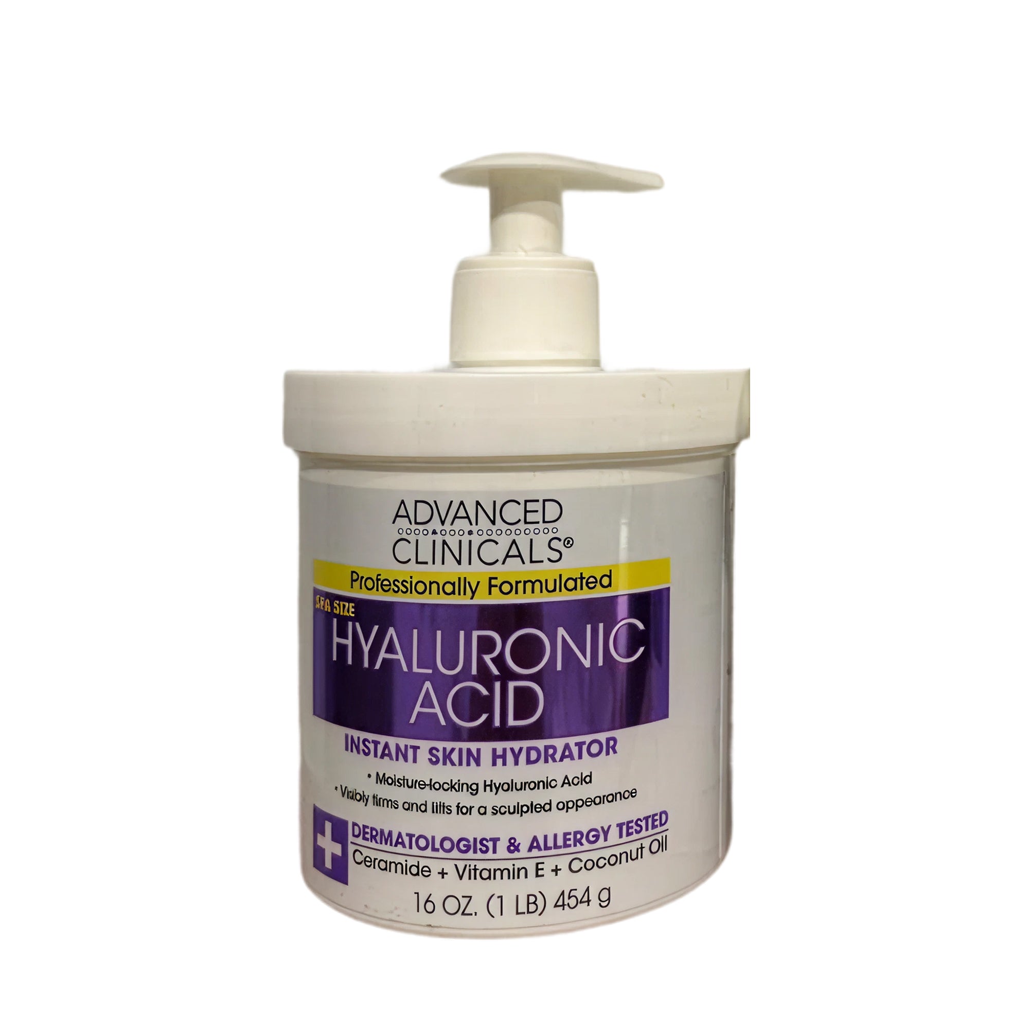 Advanced Clinicals Hyaluronic Acid Moisturizer – كريم وجه مرطب