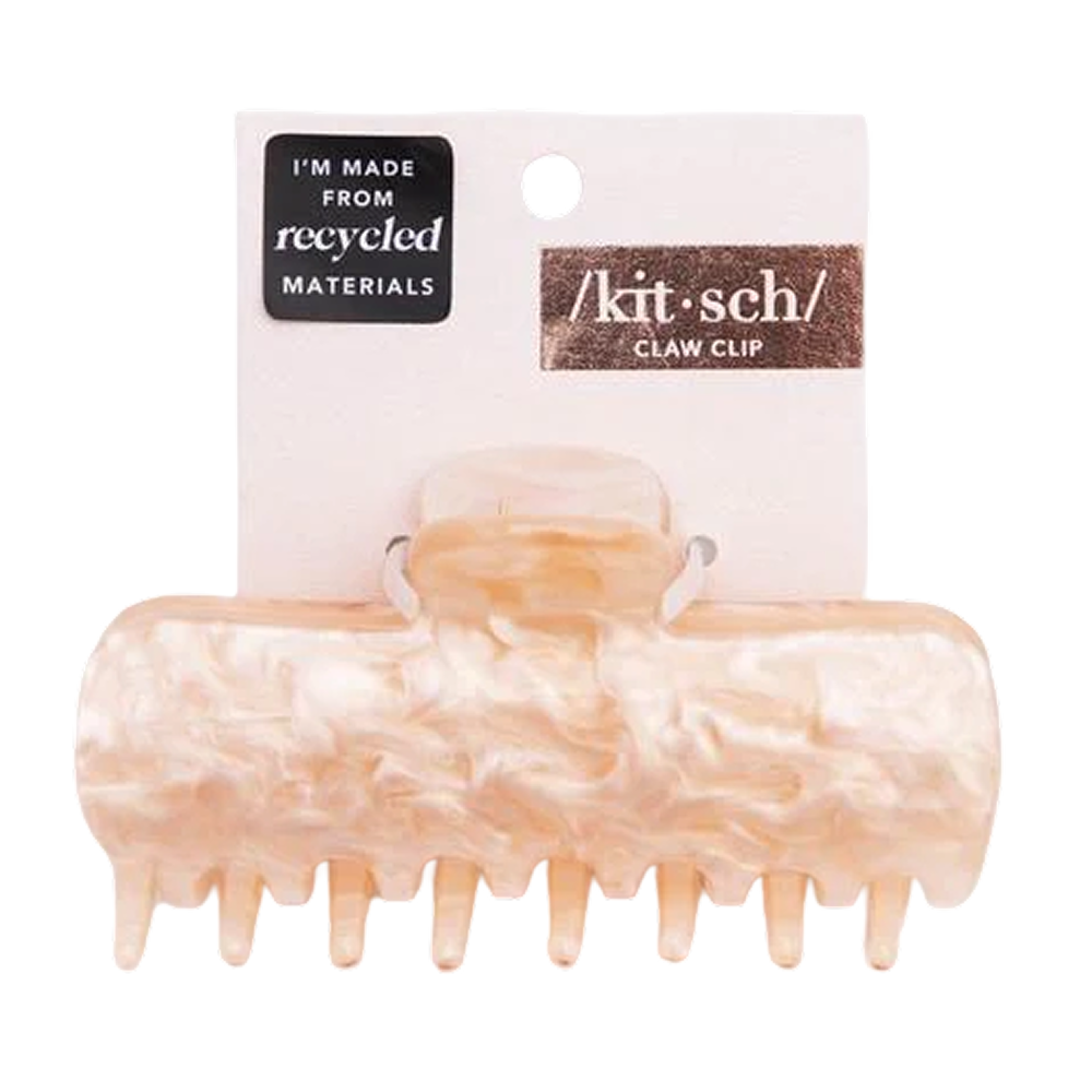 Kitsch Eco Friendly Marble Hair Clip In Blonde