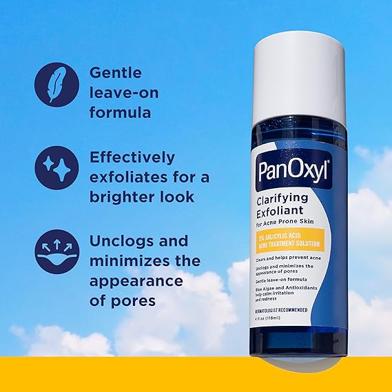 PanOxyl تونر مقشر بحمض الساليسيليك 2% 118 مل