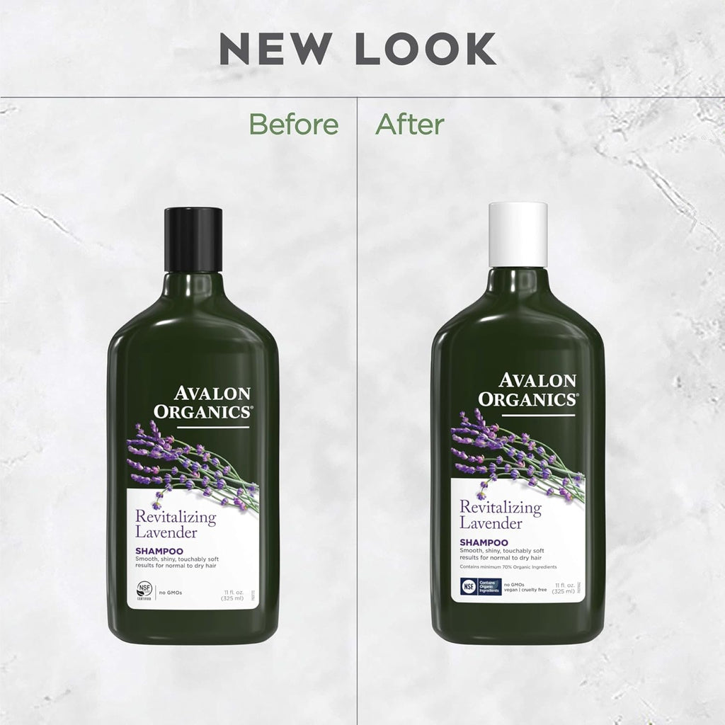 Avalon Organics Rosemary Hair Shampoo – Sulfate-Free & Organic Lavender 325ml