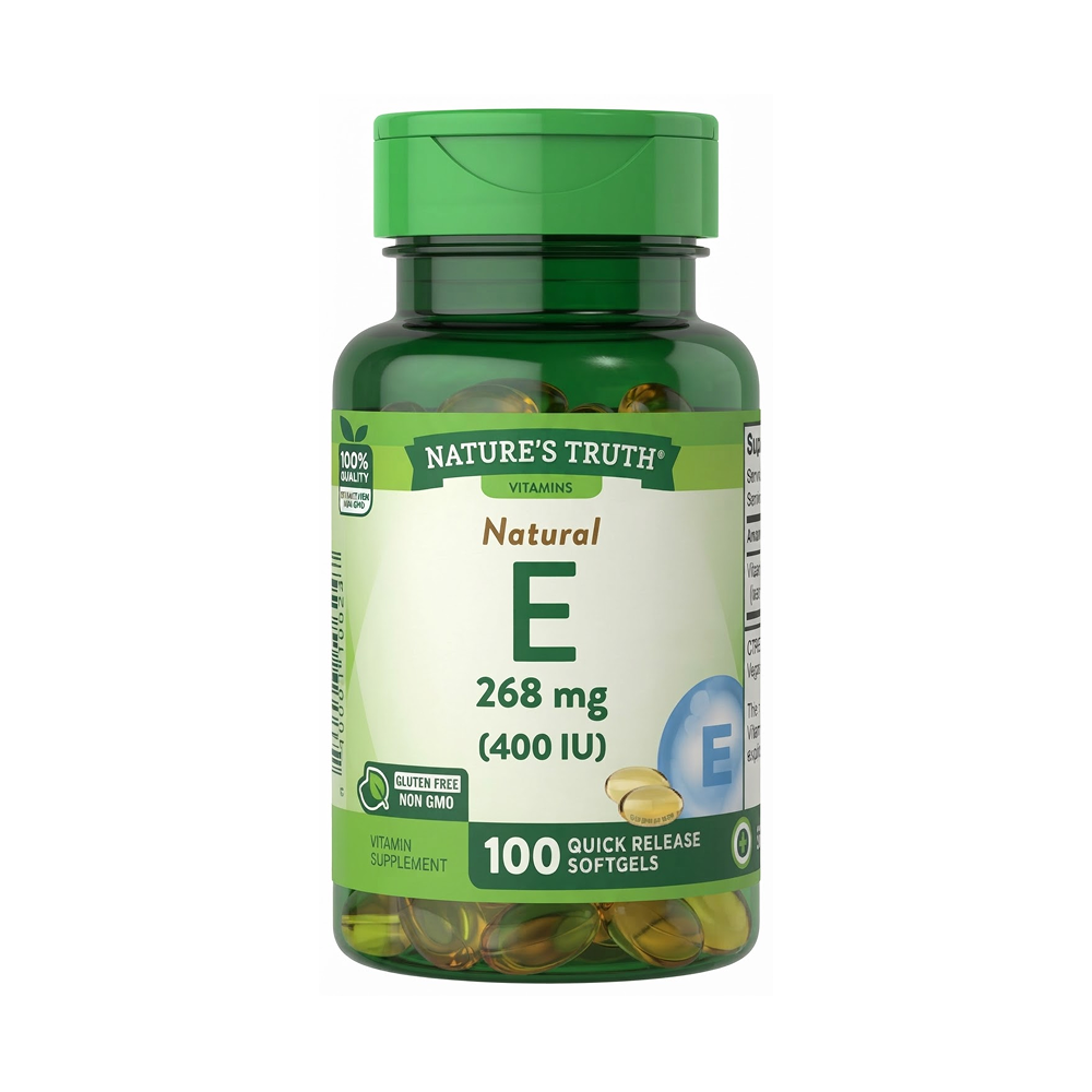 Nature's Truth Vitamin E 400 IU Natural (d-alpha) 100 Softgels