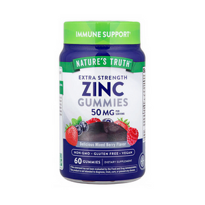 Nature's Truth Zinc Citrate 50mg, 60 Gummies