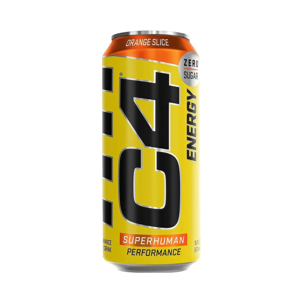 C4 Energy Carbonated Orange Slice 473ml (16oz)