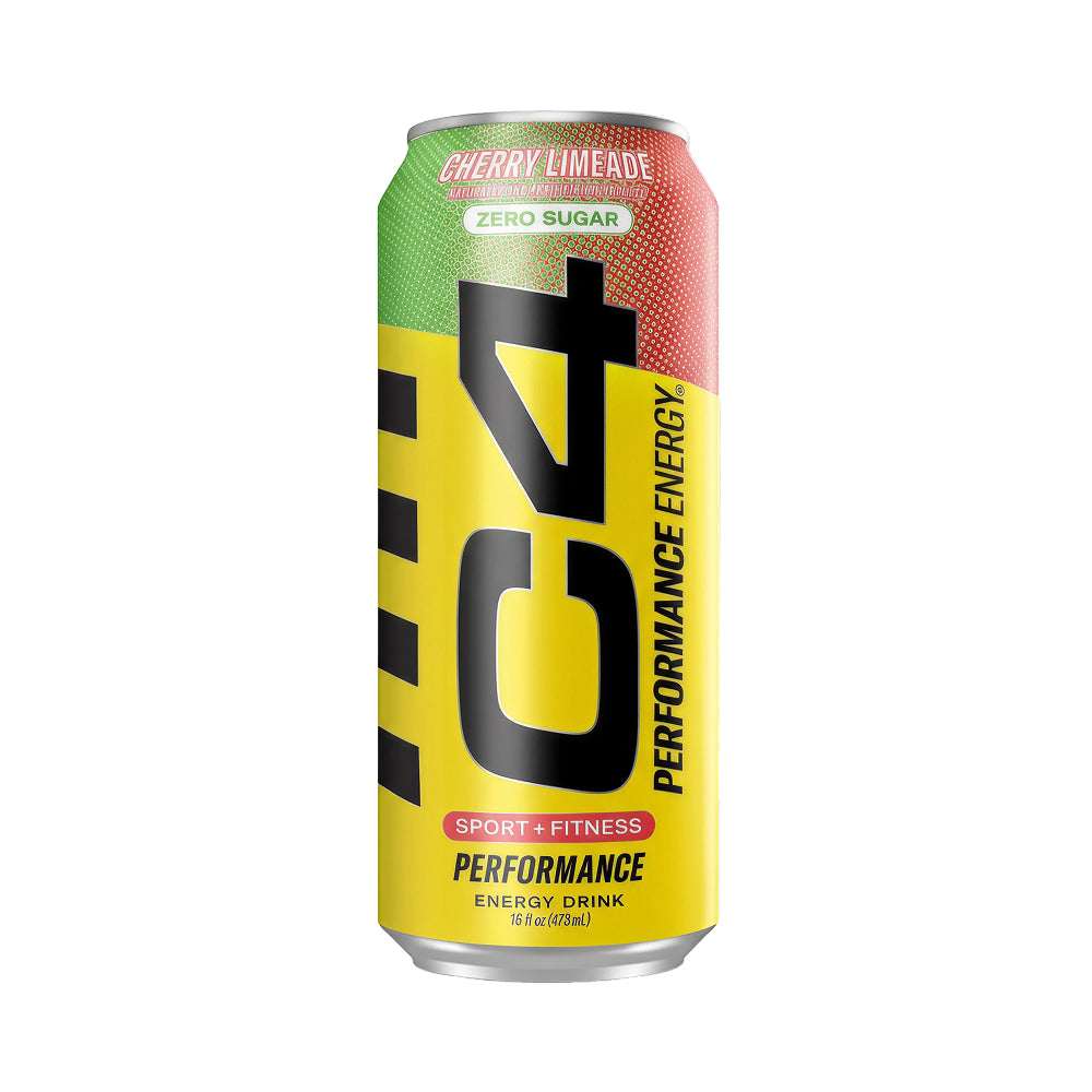 C4 Energy Carbonated Cherry Limeade 473ml (16oz)