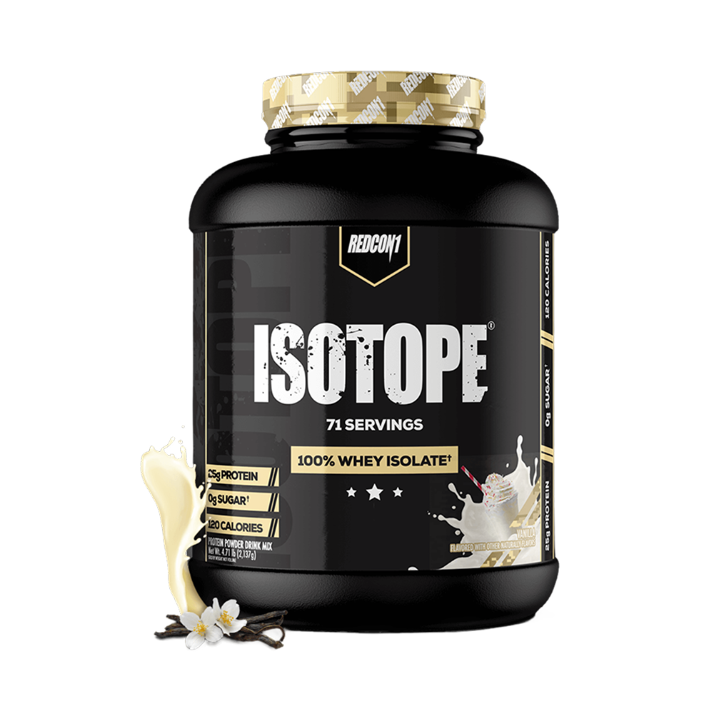 Redcon1 ISOTOPE بروتين معزول 100% فانيلا 4.71 رطل