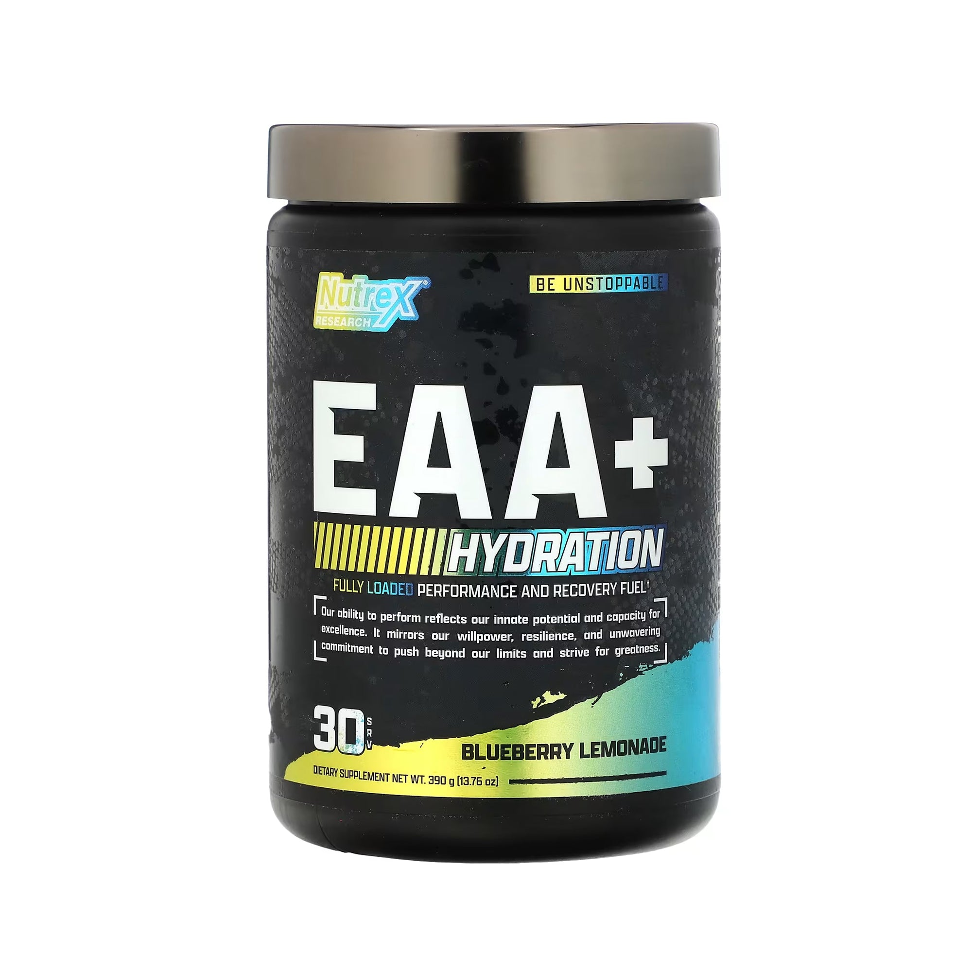 Nutrex Research EAA+ Hydration (Blueberry Lemonade) -30 Servings (390g)
