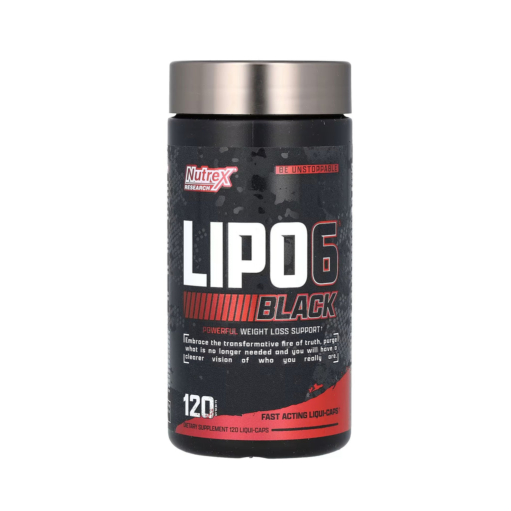 Nutrex Research Lipo-6 Black - 120 Liquid-Caps