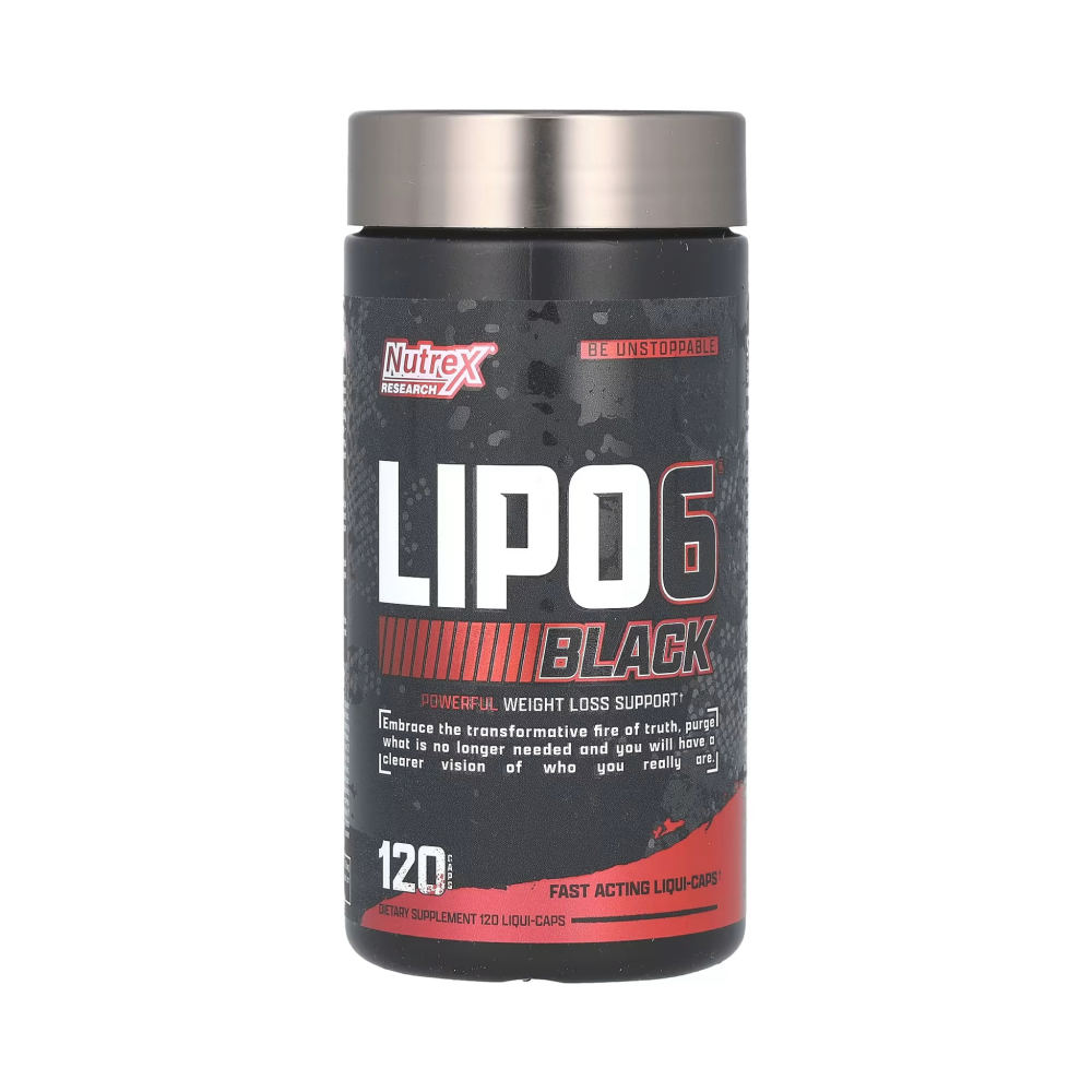 Nutrex Research Lipo-6 Black 120 Liqui-Caps
