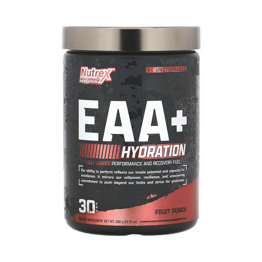 نوتريكس ريسيرش EAA+ Hydration بنكهة فواكه البانش - 30 حصة (390 جم)