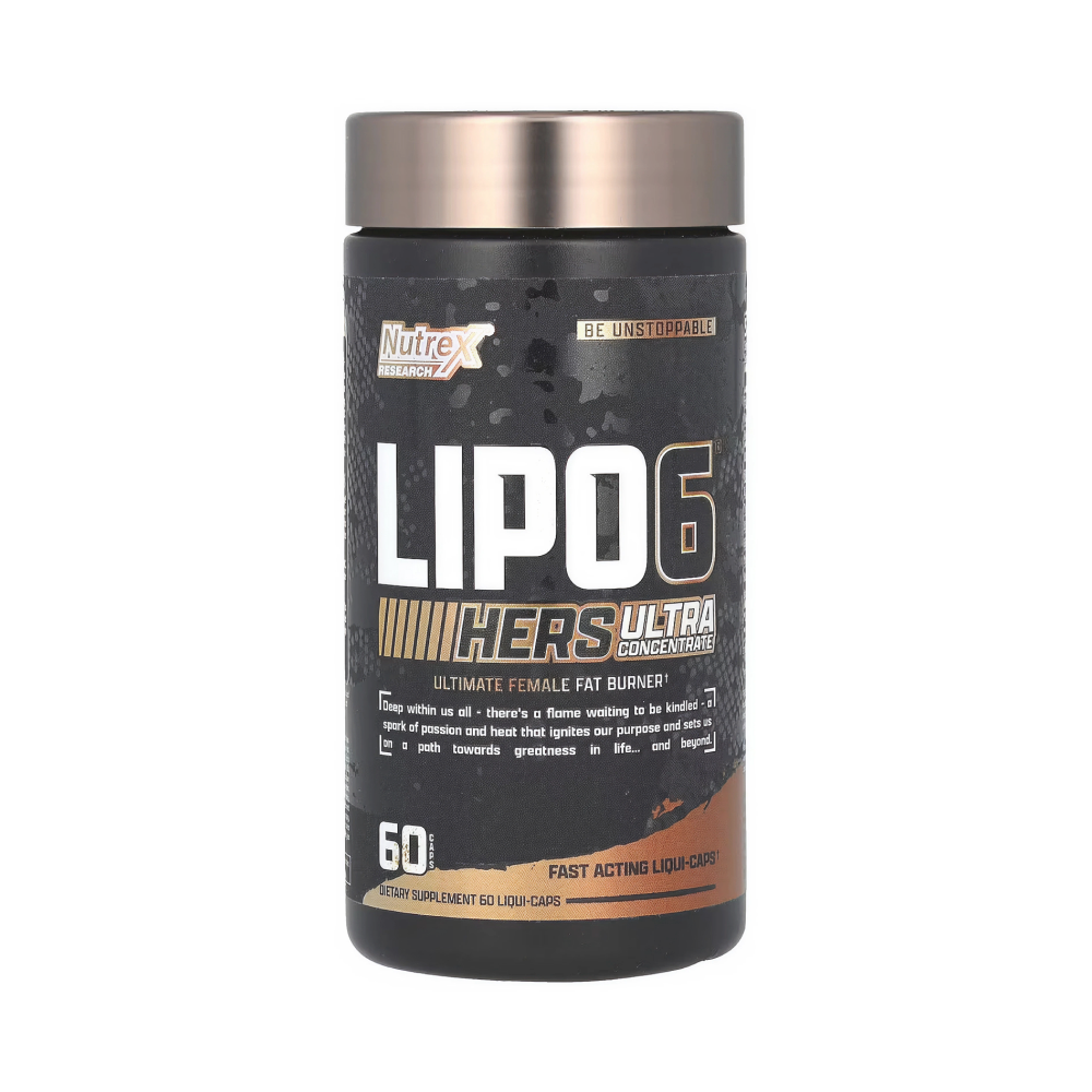Nutrex Research Lipo-6 Hers Ultra Concentrate - 60 كبسولة سائلة
