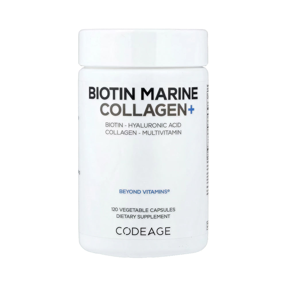 Codeage Biotin Marine Collagen+ - 120 Vegetable Capsules