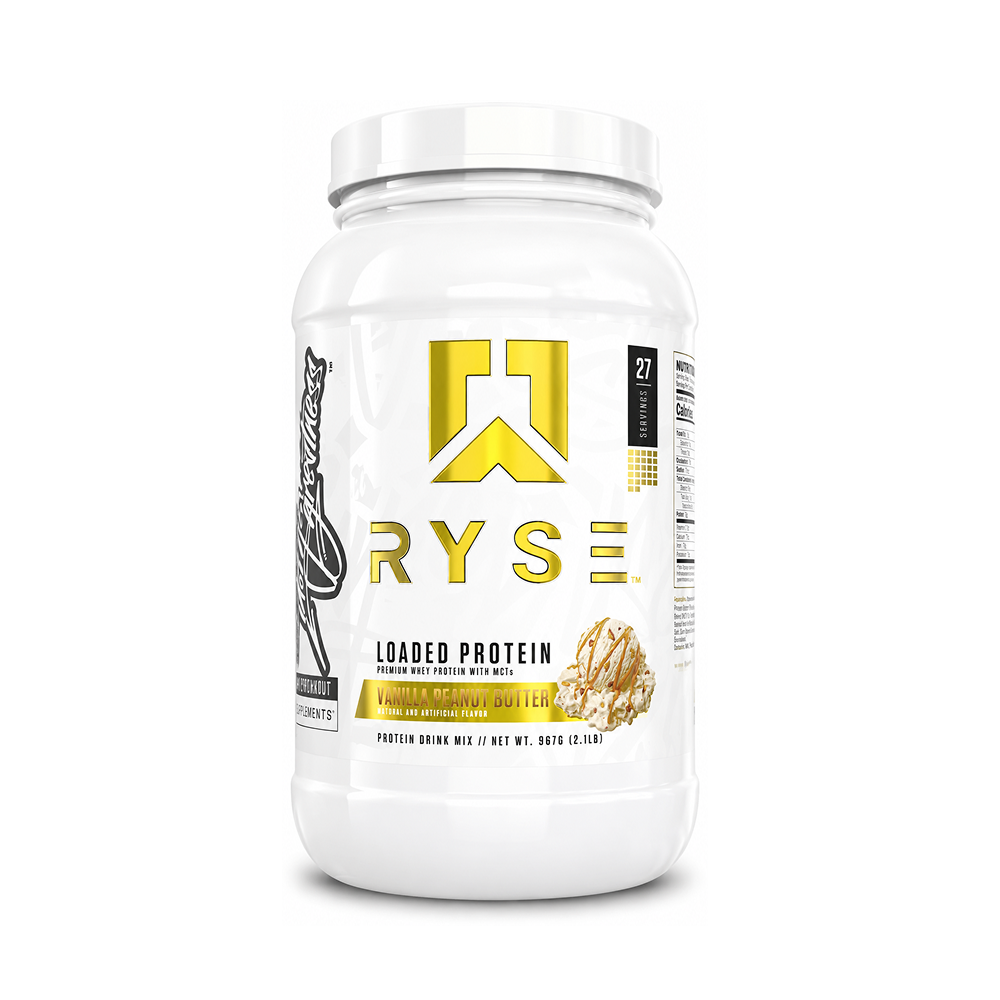 Ryse Supplements Loaded Protein - 953 g (2.1 lb), Vanilla Peanut Butter
