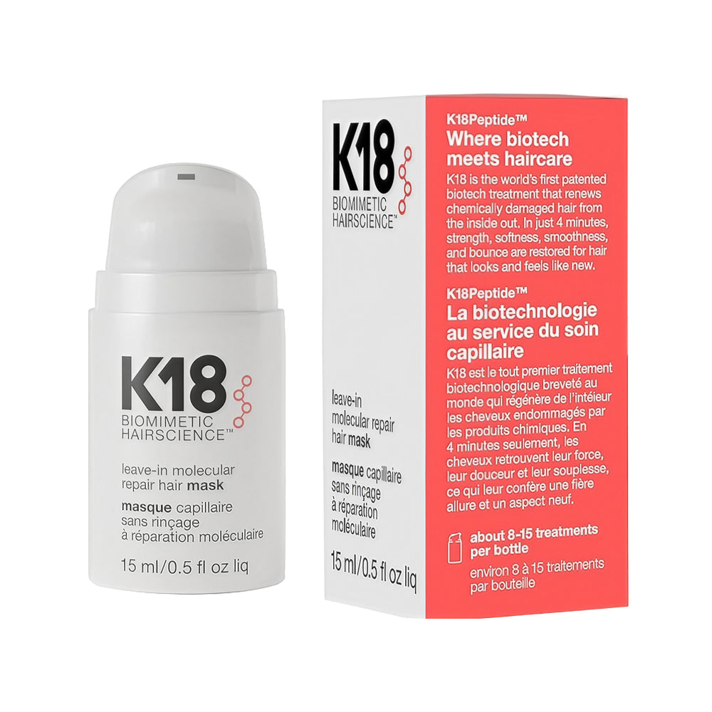 K18 Leave-In Molecular Hair Mask – 15ml