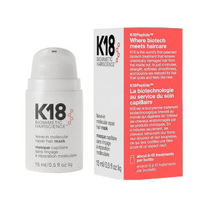 K18 Leave-In Molecular Hair Mask – 15ml