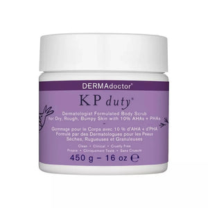 Dermadoctor body scrub 450g kp duty with a doctor approved formula