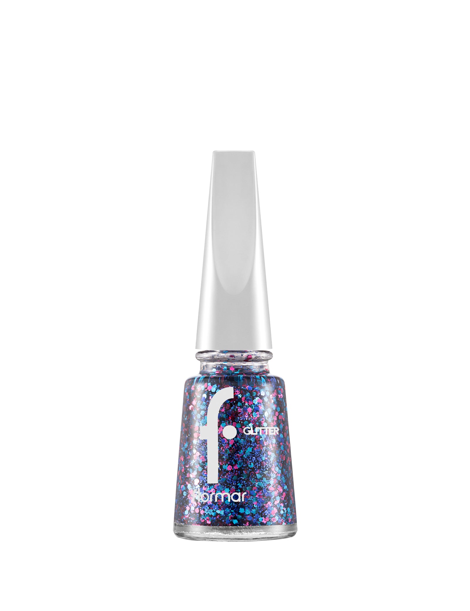 Flormar Glitter Nail Enamel  09 Multicolor Shine