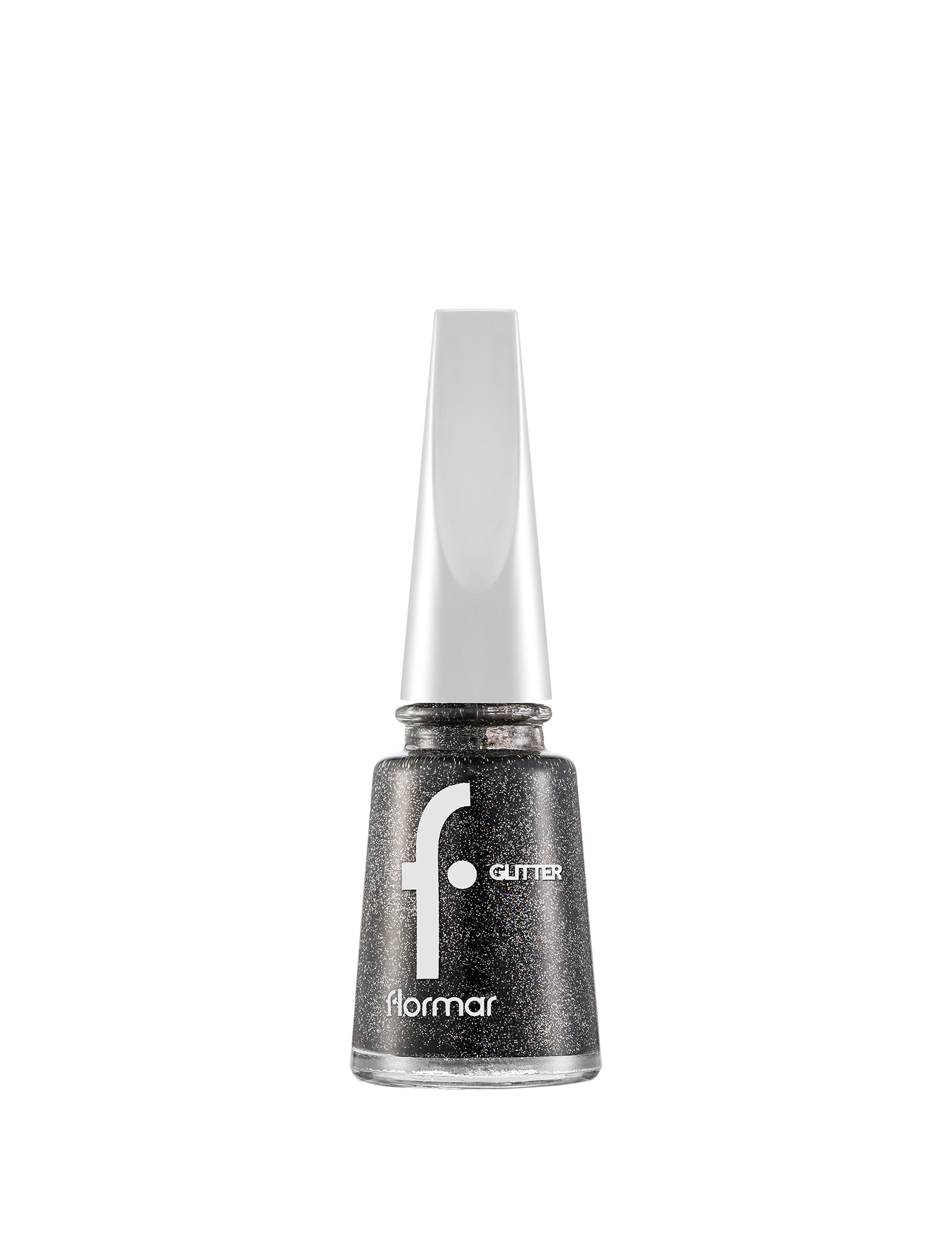 Flormar Glitter Nail Enamel  36 Blackstar