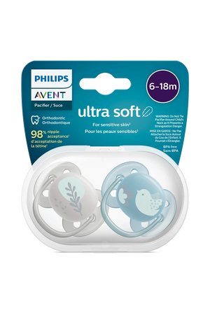 Philips avent pacifier for sensitive skin 6 18 months