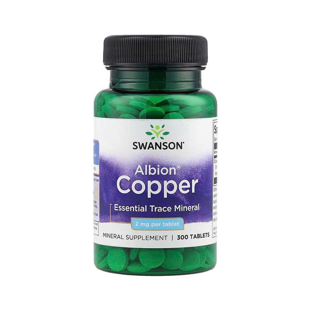 Swanson Albion Copper 2 mg - 300 Tabs