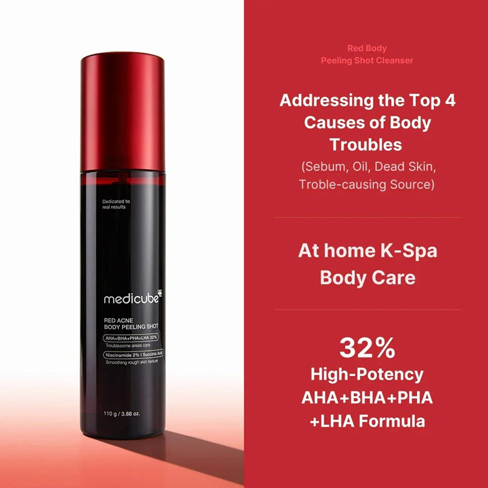 Medicube Red Acne Body Peeling Shot Spray 110g