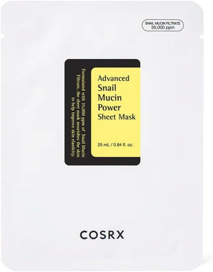 Cosrx face mask sheet 25ml advanced snail mucin power