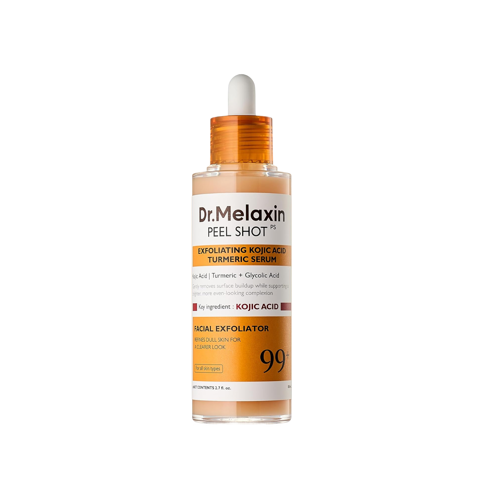 Dr. Melaxin Peel Shot PS Exfoliating Kojic Acid Turmeric Serum - 80ml