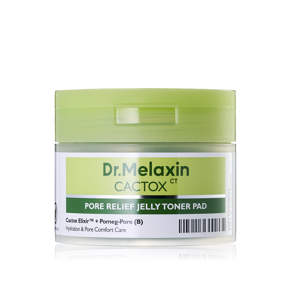 Dr. Melaxin  وسادات تونر جيل دكتور ميلاكسين كاكتوكس لتقليل المسام – 170 مل (60 وسادة قطنية)