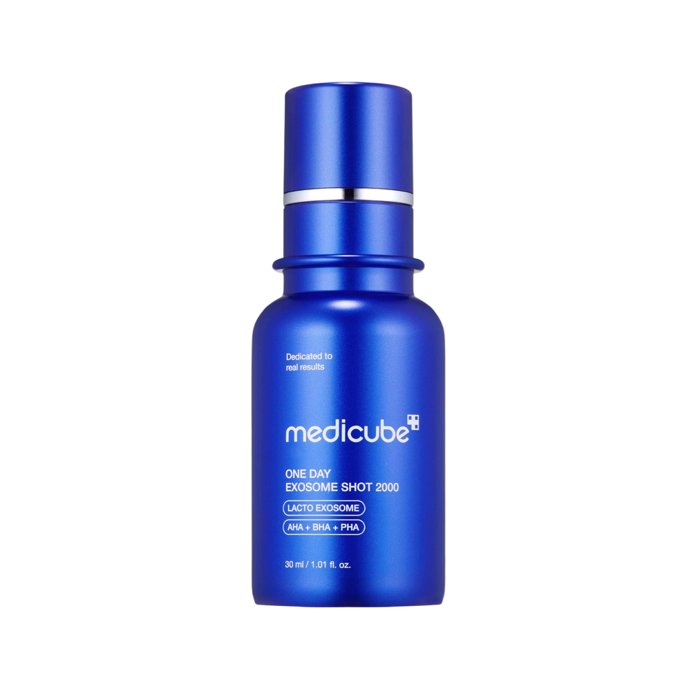 Medicube One Day Exosome Shot – Pore Ampoule 2000 & 7500PPM 30ml