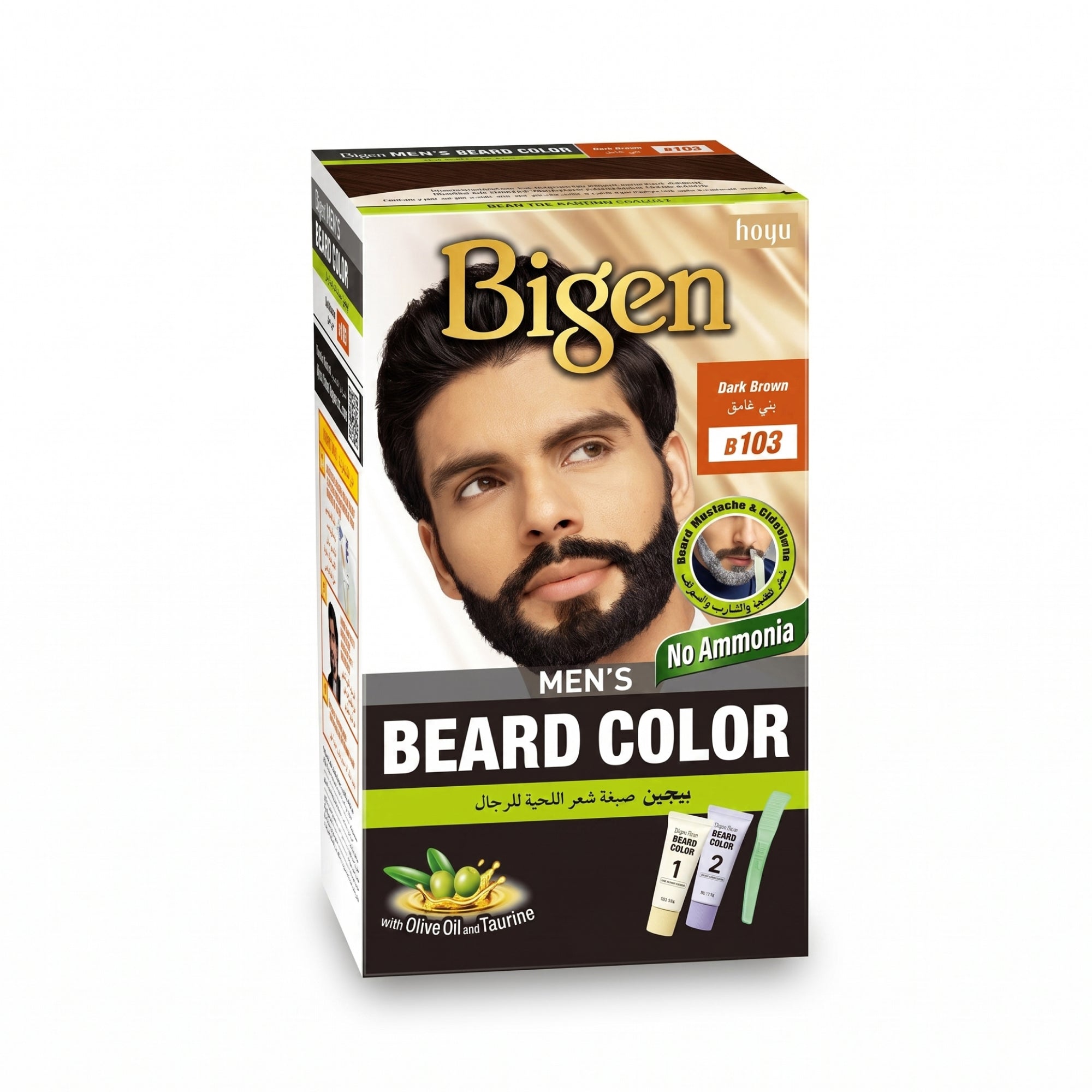 Bigen Hair Color Powder BB – Long-Lasting Gray Coverage Hair Dye
