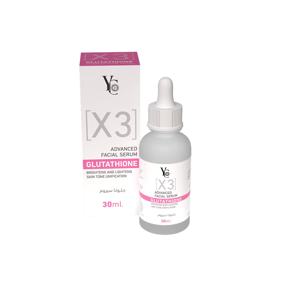 YC سيروم الوجه المتقدم بـ Glutathione حجم 30مل