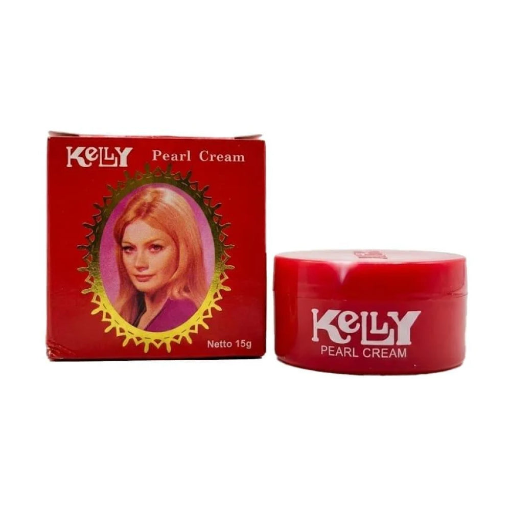 Kelly كريم وجه باللؤلؤ الإندونيسي 15 جرام