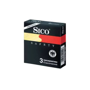 Sico condoms 3pc safety
