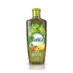 Vatika hair oil rich with olive nourish & protect 300ml