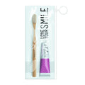 Ohlala travel set toothpaste with blackberry and mint 15 ml + small bamboo toothbrush