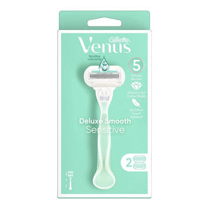 Gillette Razor Venus 5 Deluxe Smooth Sensitive +2 Refill