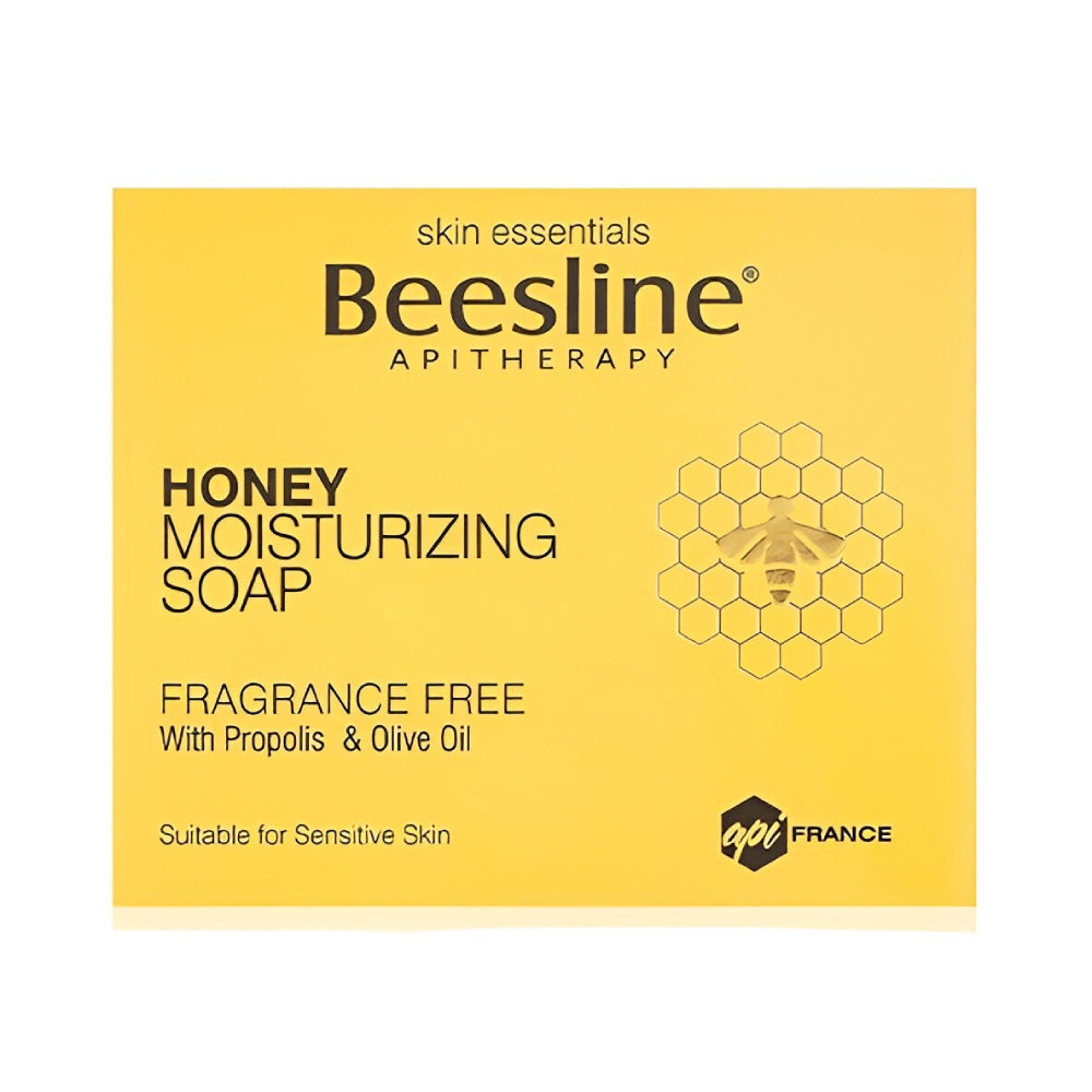 Beesline Bar Soap 60g Honey Moisturizer Fragrance-Free
